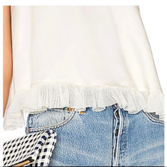 NEW Elizabeth and James ivory sleeveless tank/cami - Picture 6 of 9